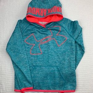 Under armour girls youth large hoodie